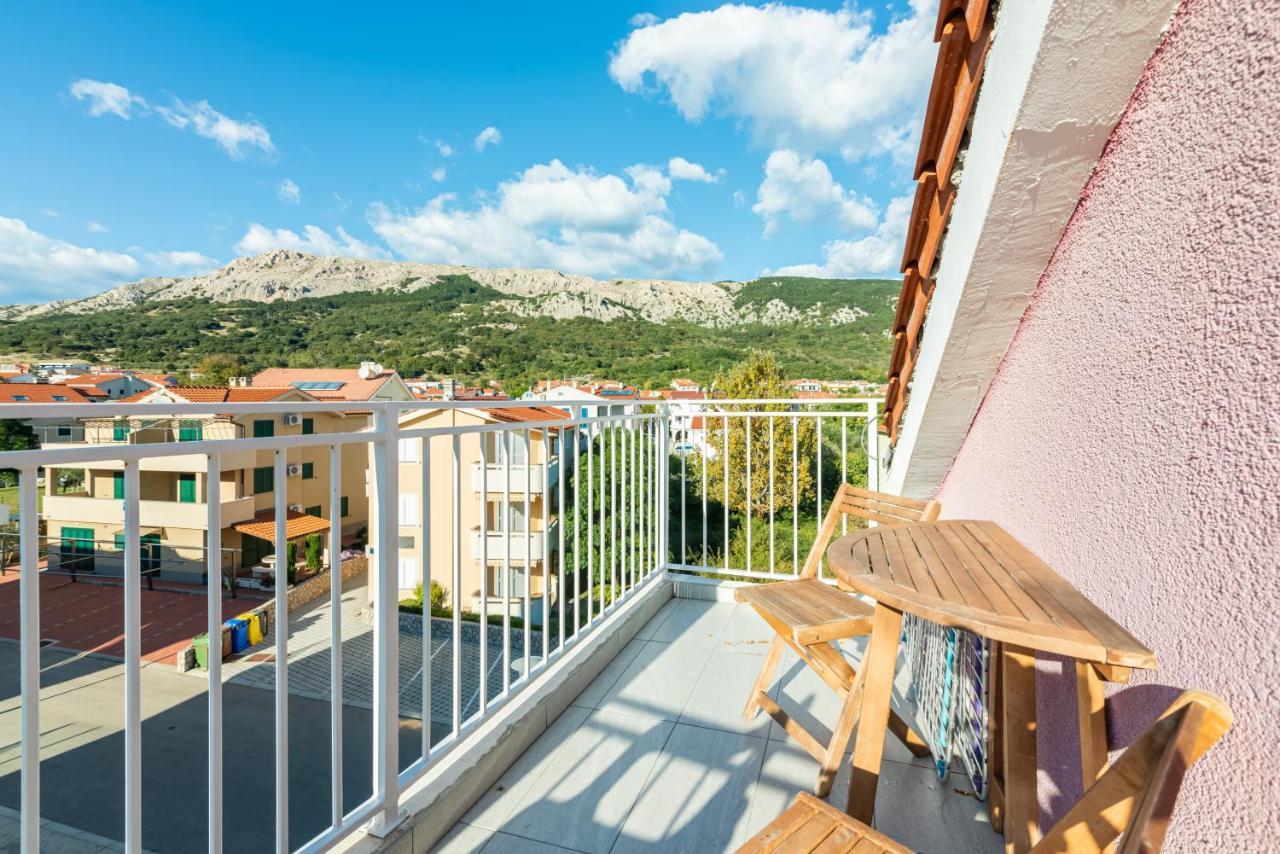 Apartment Mimoza 6, Baska, Krk Exteriér fotografie